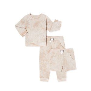 3-PC (NWT) Boys' French Terry Athleisure Outfit Set, Size 5T